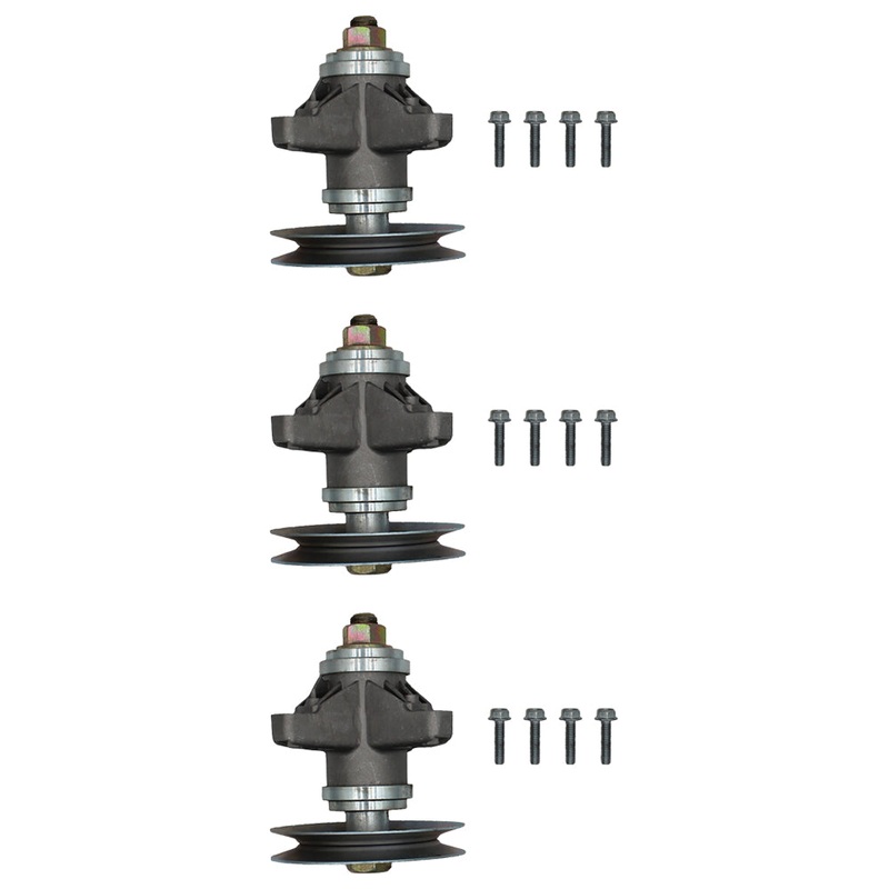 3 Pack Deck Spindle Fits MTD Fits Cub Cadet LT1050 SLT1554 918-04129B 50 54 Inch