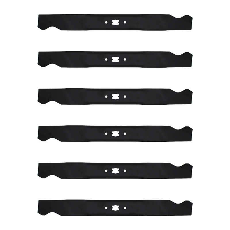 6PK 742-0741A 742-04276 Mulching Blades 198-049 21" Fits Cub Cadet 942-0741A