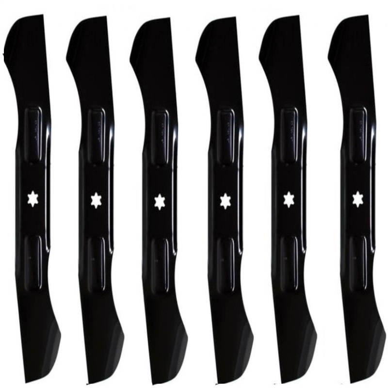 (6PK) Blades for 46" Deck Fits Cub Cadet Fits MTD Fits Troy-Bilt Fits Yardman