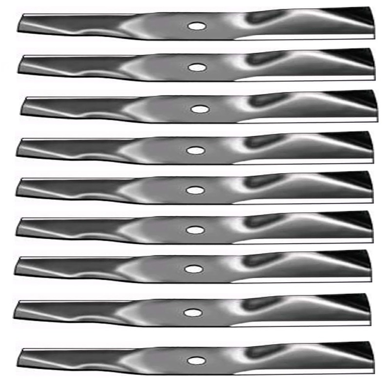 9 Blades M115496 M113518 Fits John Deere F725 325 335 345 Fits Scotts 54"