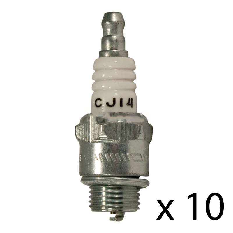 Fits NGK Small Engine Spark Plugs (10-Pack) Fits Champion J19LM 1147 B2