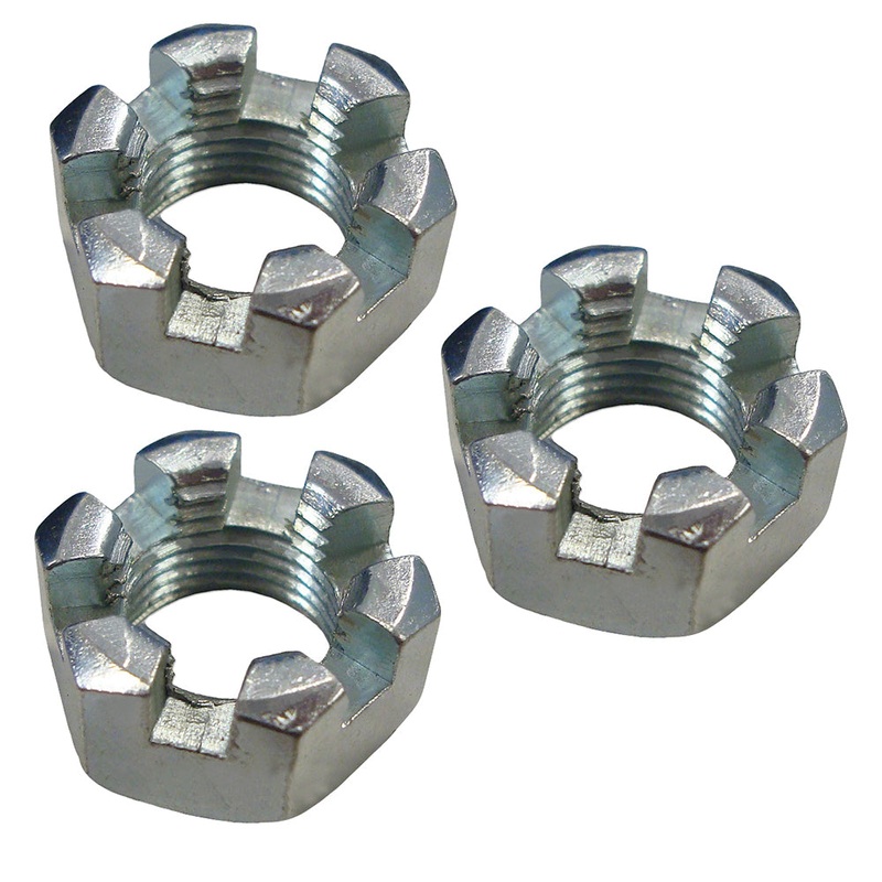 New Set of 3 Clutch Adjusting Nuts 14H862 Fits John Deere A G R 60 70 80