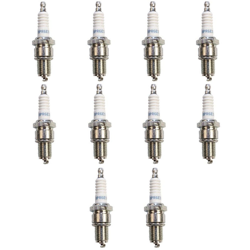 Set of 10 Fits NGK BPR6ES/7131 Standard Spark Plugs for Inboard Marine Engines