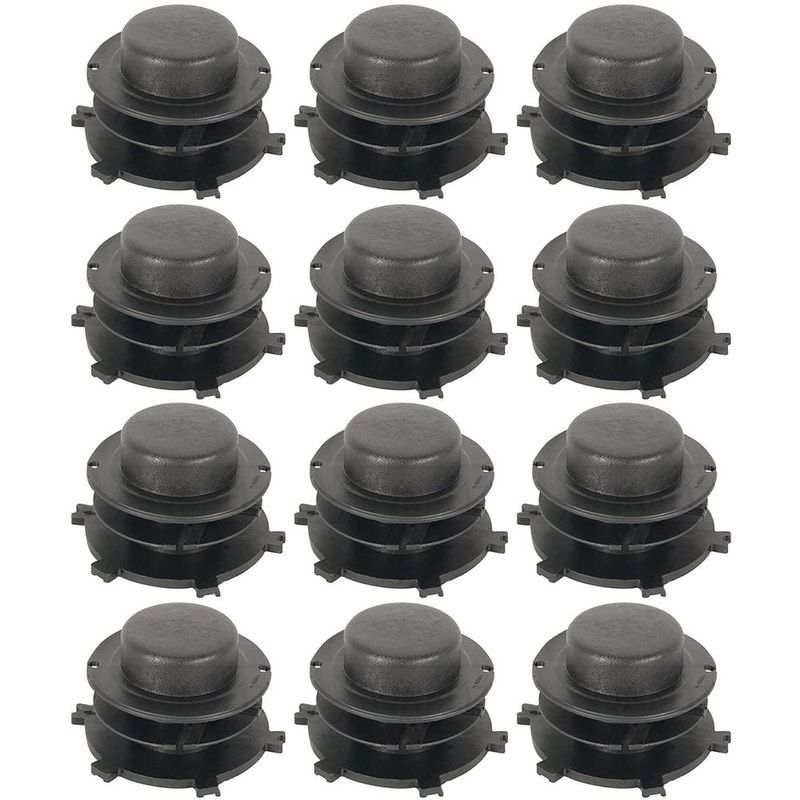 Set of (12) Trimmer Head Spools Fits 110 120 130 200 FS 44 FS-KM FS100 FS110