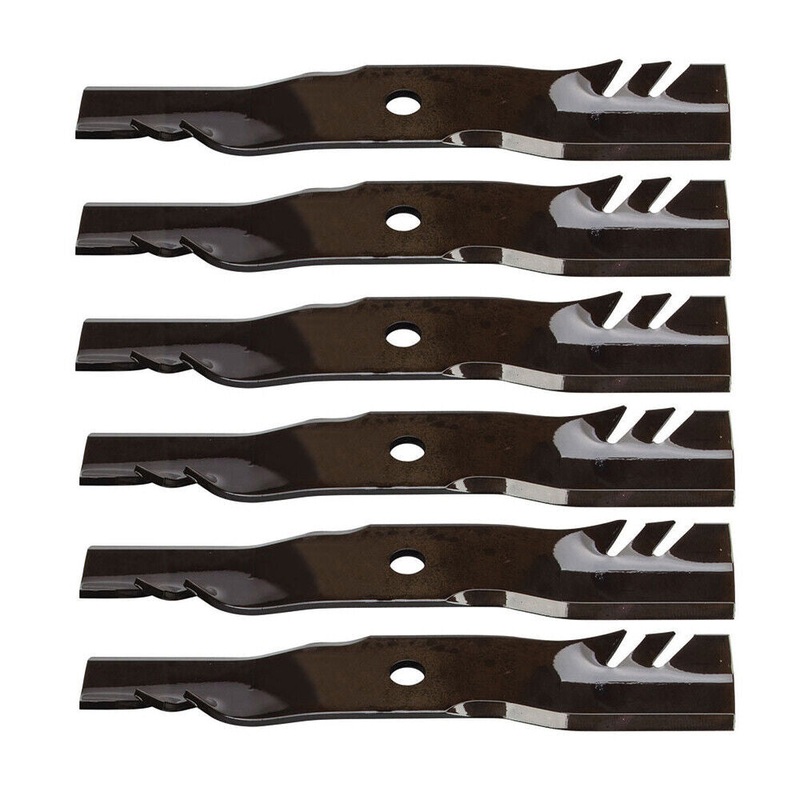 Set of (6) Mulching Blades TCU30315 Fits John Deere Walk-Behind Mowers