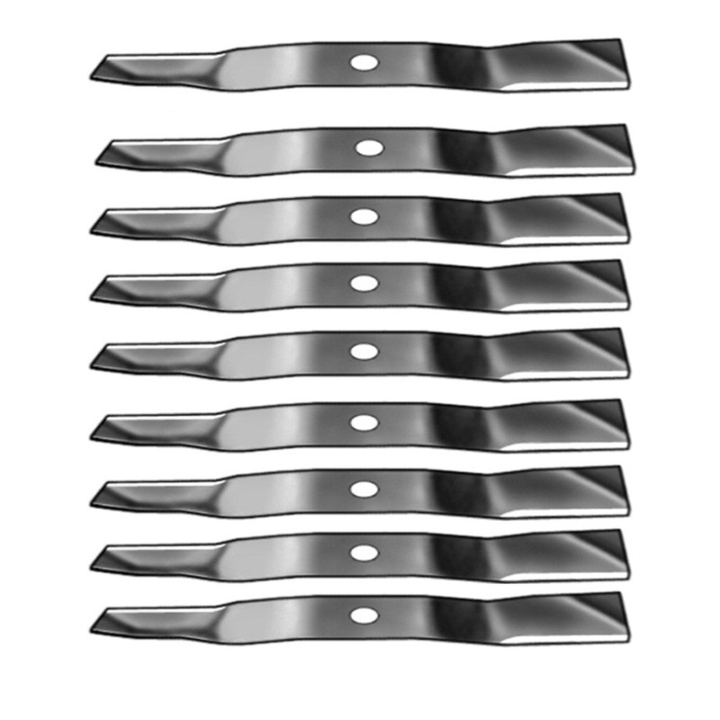 Set of (9) Mulching Blades TCU30315 Fits John Deere  Zero-Turn Models