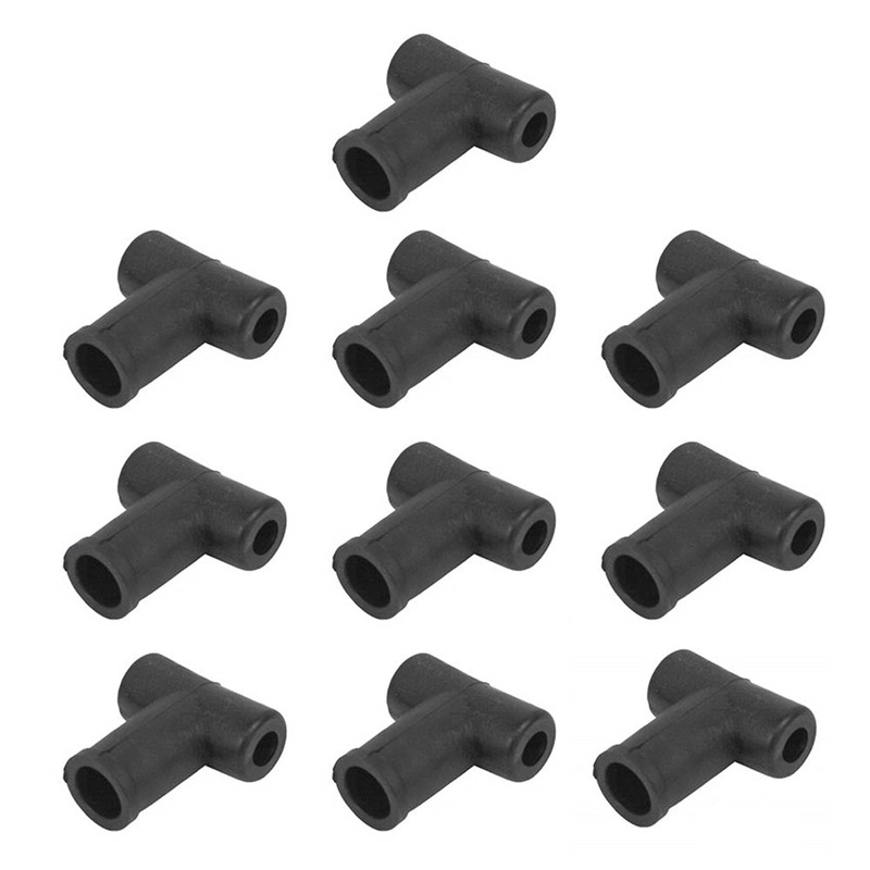 Set of Ten Fuel Line T Boots Fits John Deere 1020 2020 2510 3120 4040 4230 4440