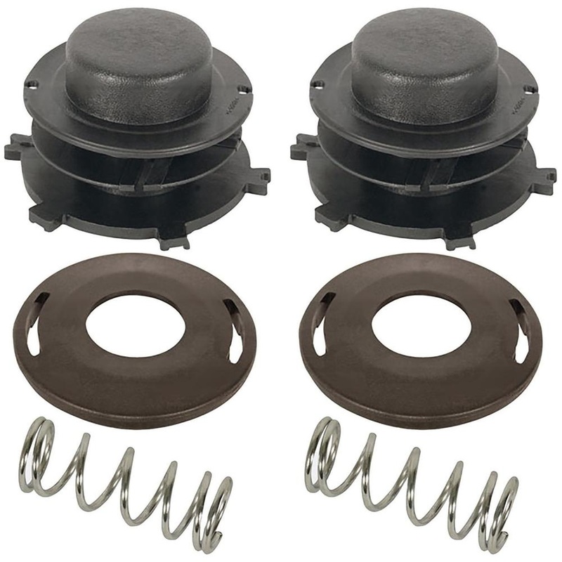 Two (2) Trimmer Head Bump Spool, Cap Cover & Spring Kit Fits Stihl Autocut 25-2