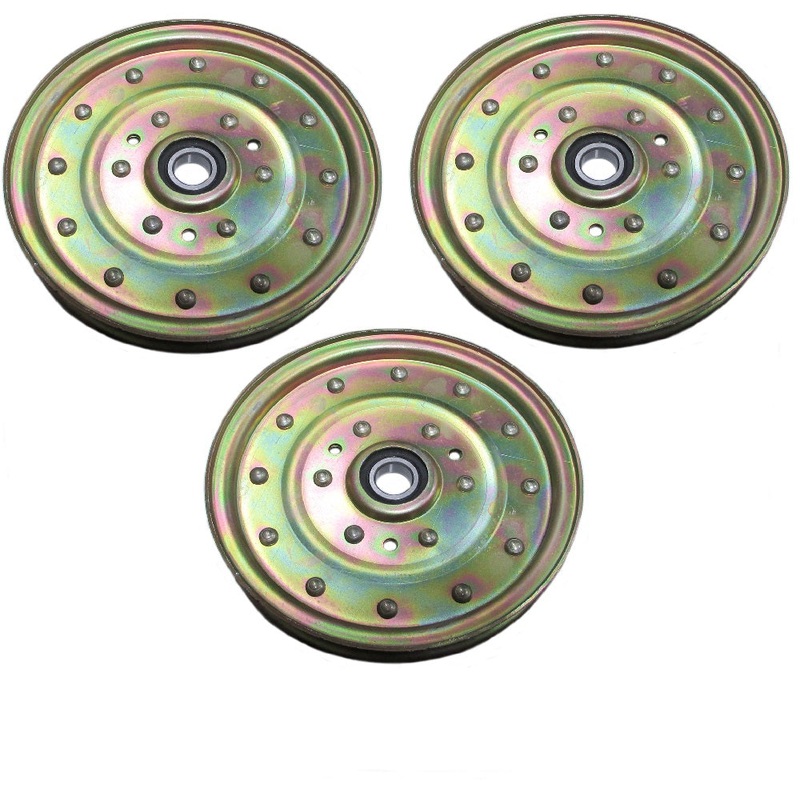 3 Idler Pulleys Fits Exmark Replaces 1-633109 116-4667 1164667 633109 539102610