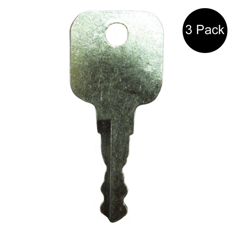 (3) - Ignition Keys fit Skytrak 8035807 3 pcs. Key Set APK75 5119S