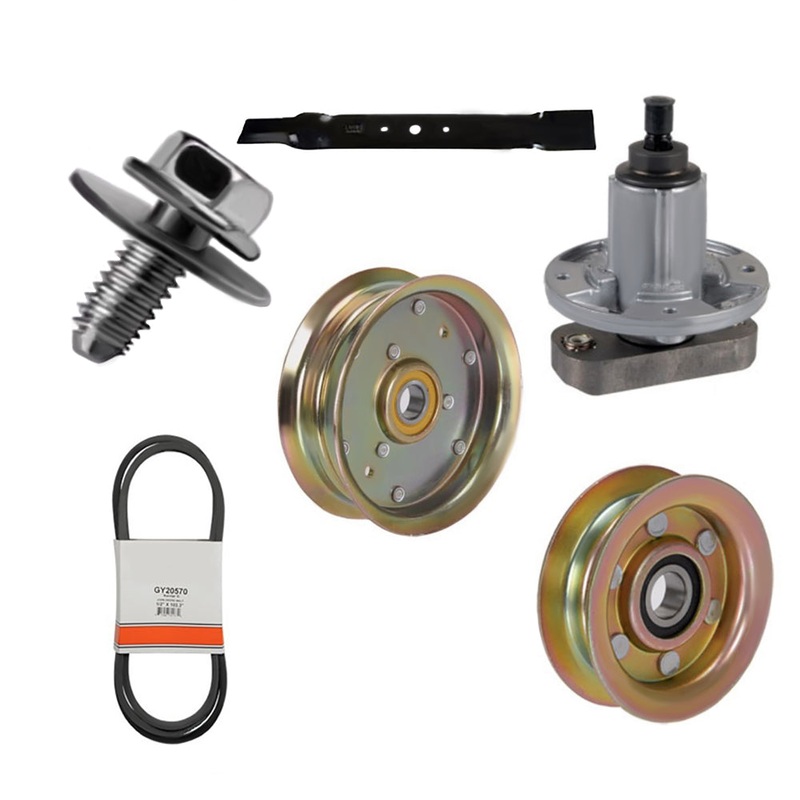42" Deck Kit Fits JD Belts Blades Spindles Bolts L100 L108 L110 L111 L118 106