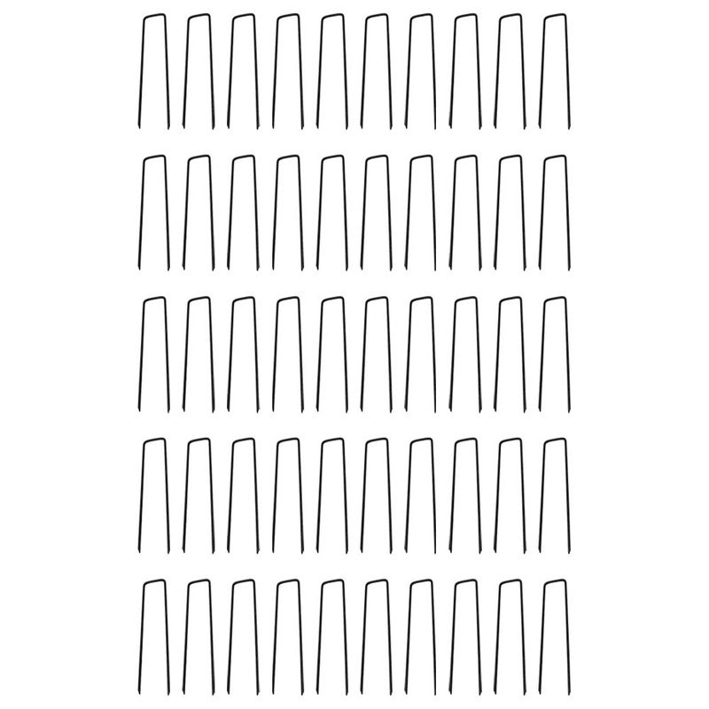 (50) Lawn Staples For Underground Dog Fencing Sod Landscape Fabric Landscaping