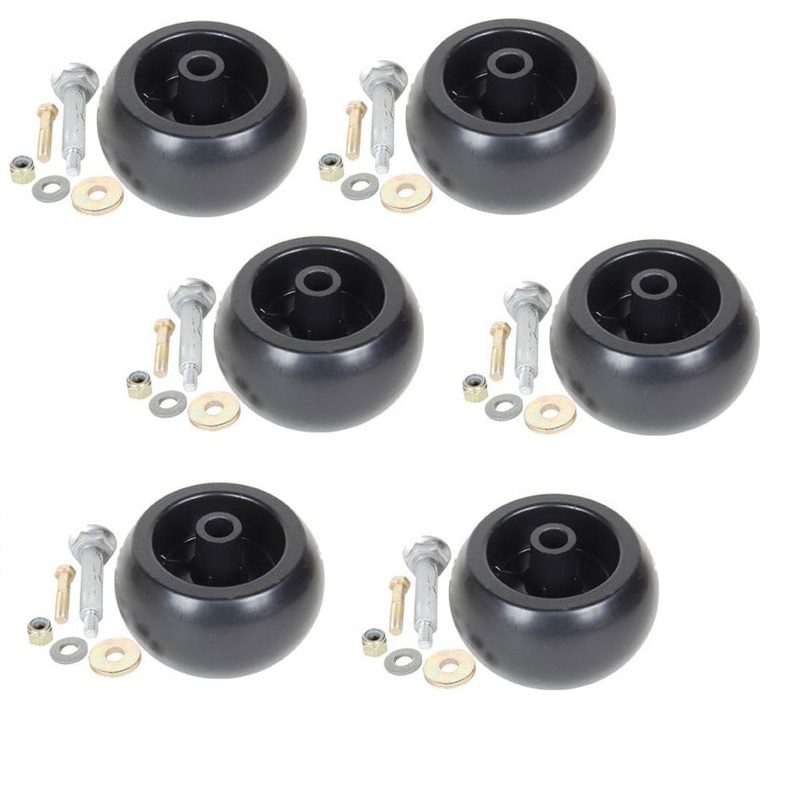 6 Deck Scalp Wheel Kits Fits Exmark Lazer Z Turf Ranger Tracer 103-7263 109-2098