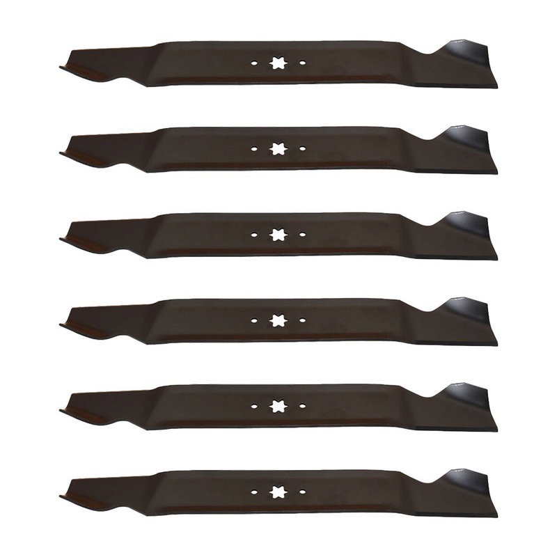 6 Pack Lawn Mower Blades Fits Cub Cadet 942-04244 942-04290 46" LTX1046 LTX1045