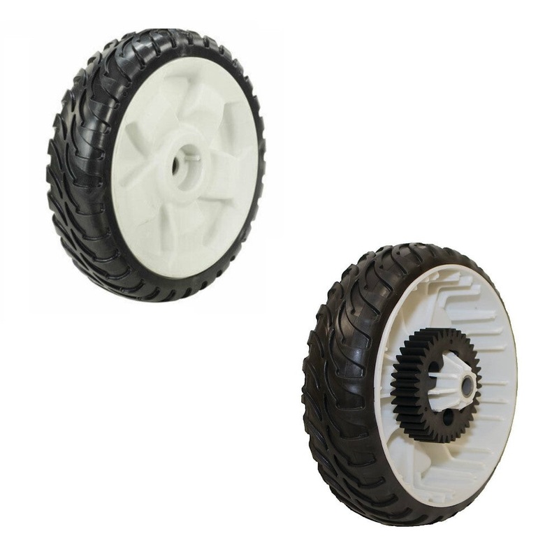 Two 8" Rear Wheel Fits Toro 20332 20333 20334 20352 20372 20373 RWD Lawn Mower