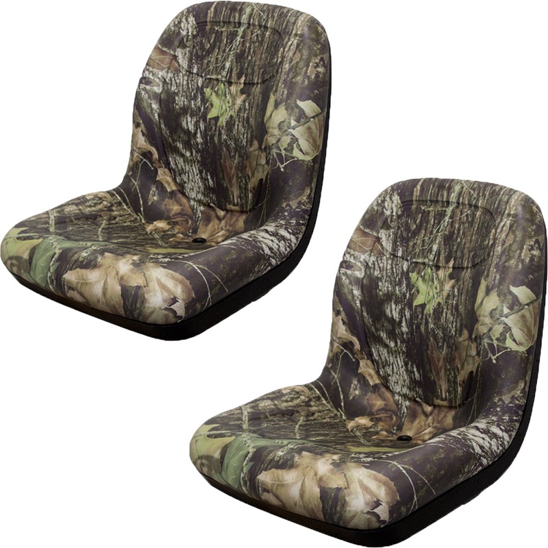(2) Camo XB180 High Back Seats Fits John Deere Gators