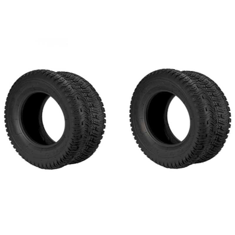 2 Turf Tires 23x8.5x12 4 Ply Tubeless Turf Fits Boss Riding Mower Tractor (921)