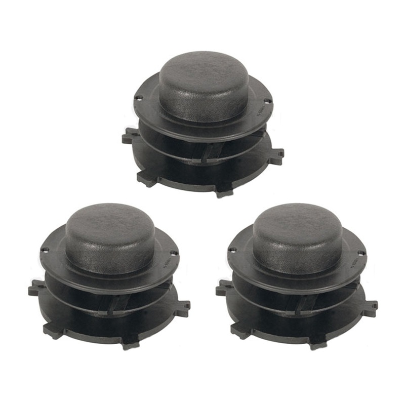(3) Bump Head Cap Cover Spool 25-2 Fits Stihl FS44 FS55 FS80 FS83 Trimmers