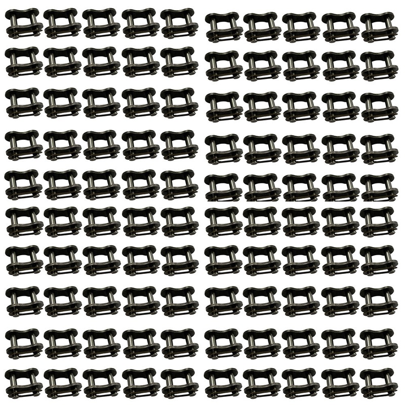 #50 Chain Connecting Link Qty 100 Connecting Master Links For Roller Chain
