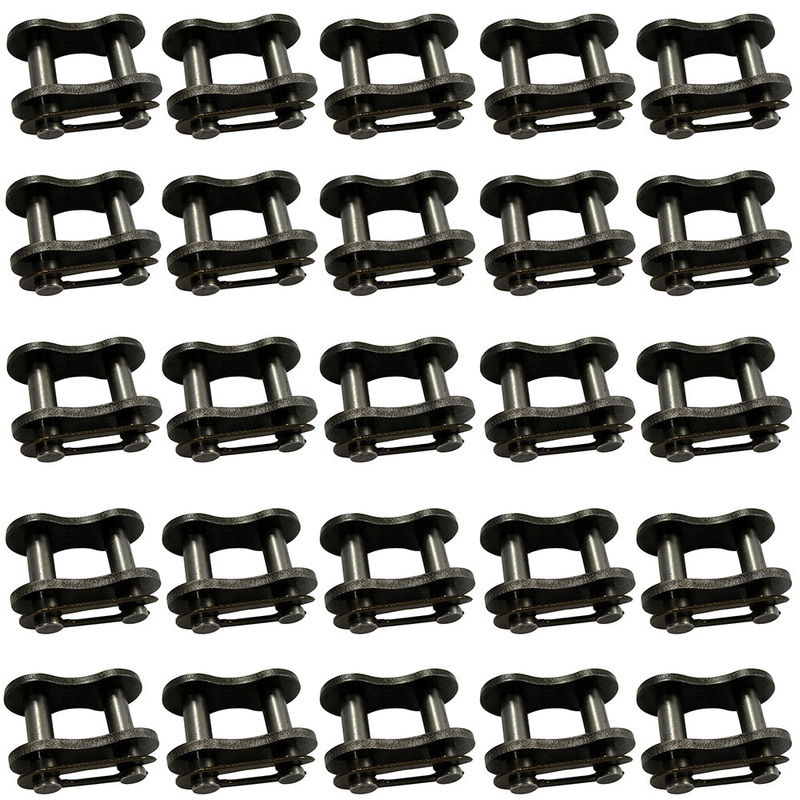 #50 Chain Connecting Link Qty 25 pack Spring Connecting Links For Roller Chain