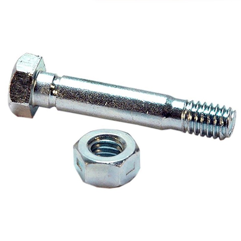 50 Snow Blower Shear Pin & Nuts Fits MTD 710-0891 910-0891 5/16" 18 x 1-3/4"