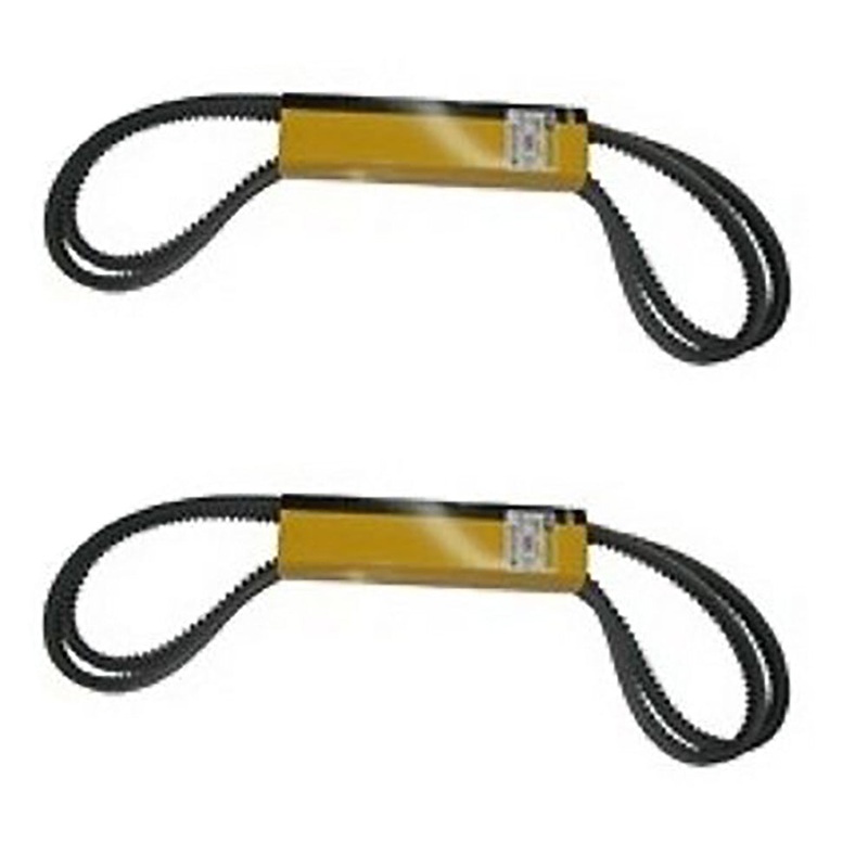 7M4710 Pack of 2 V Belts Fits Caterpillar Industrial Engine Models C11 C13 3306