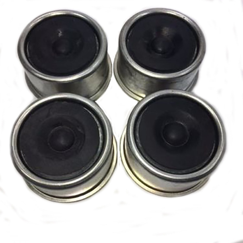 Four 1.98" Axle Hub Rubber Plug Dust Cap Grease Cover Dexter Trailer Axle Hub