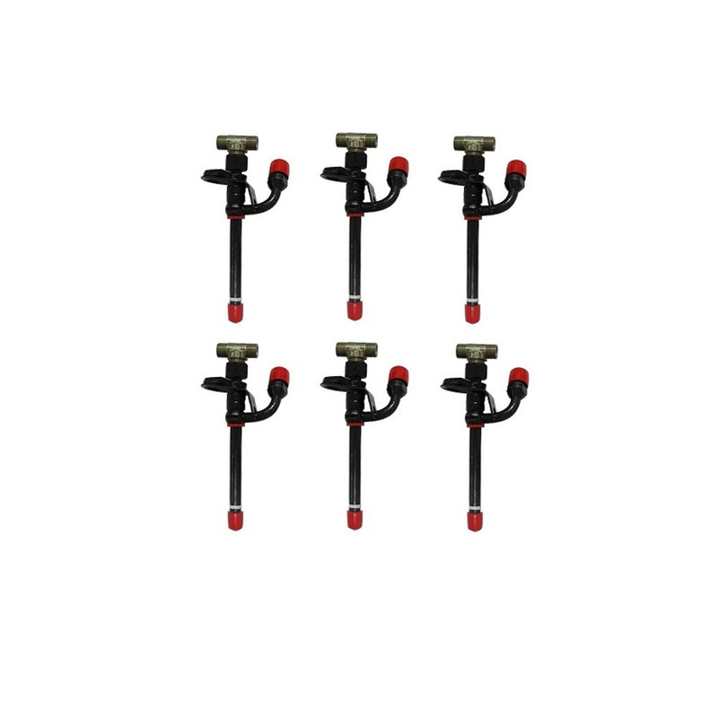 Set of 6 Fuel Injector Nozzles Fits John Deere 300D 310C 310D 315C 315D 344E 344