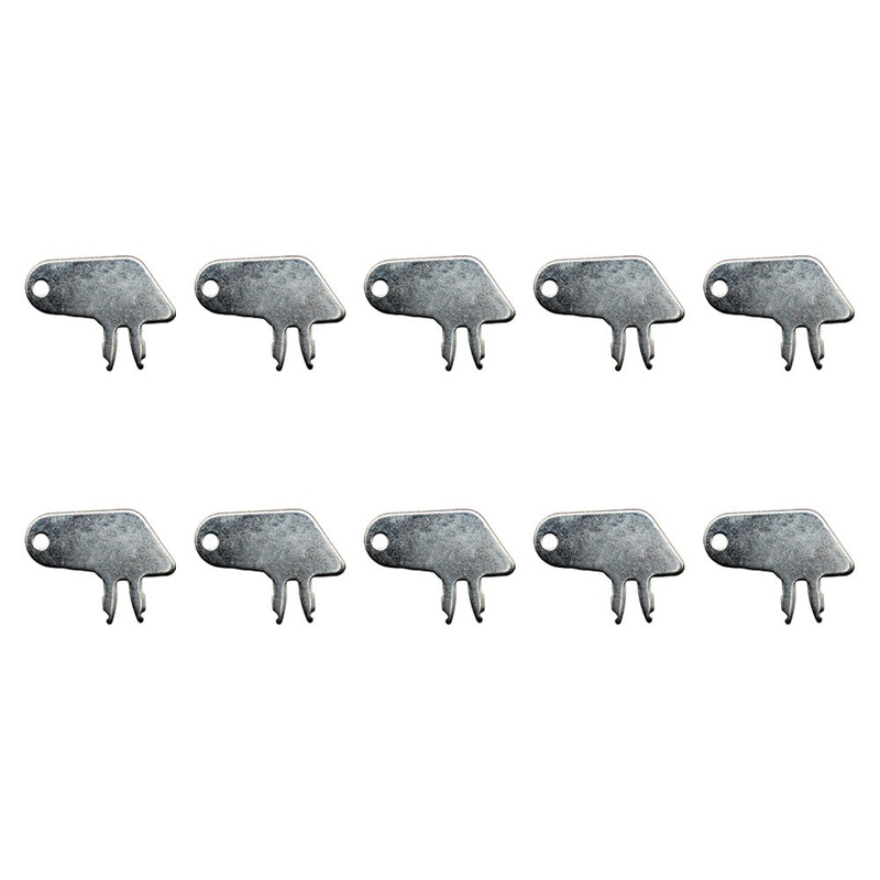 10 8H5306 8H 5306 Aftermarket Forked Keys Fits Caterpillar Switch 7N0718