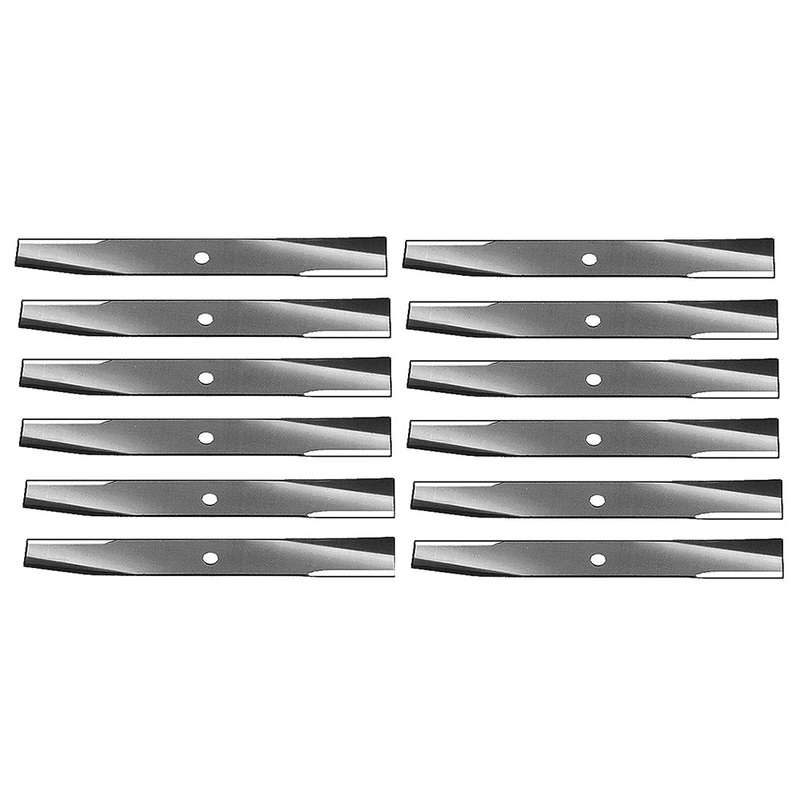 12 Blades Fits John Deere M41967 AM31100 300 Series Model 46-47-48 48