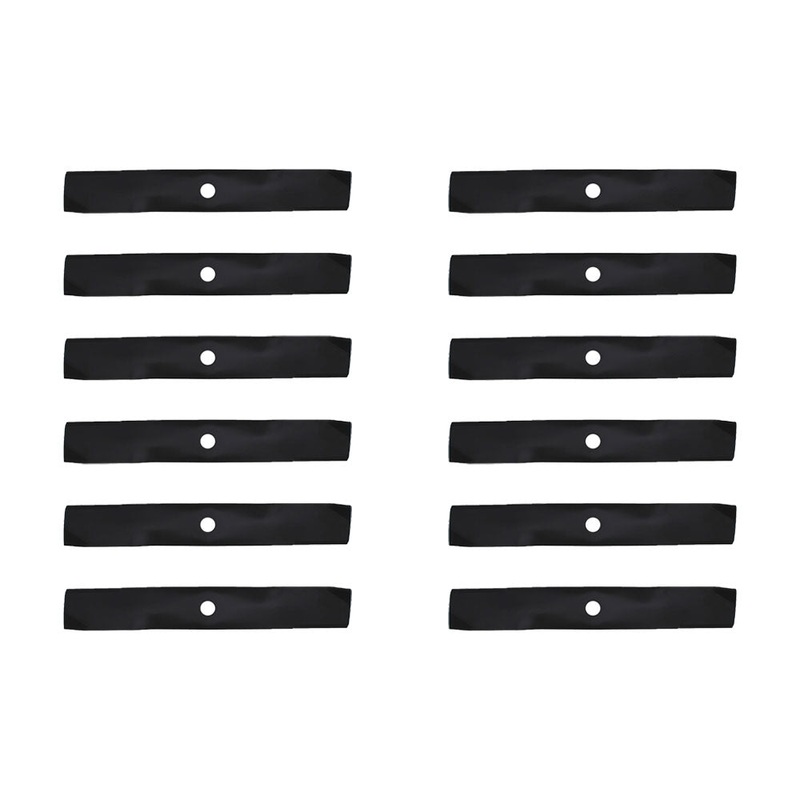 12 Lawn Mower Blades 48" Cut GS25, GS30, GS45 Fits John Deere  M115328, M114581
