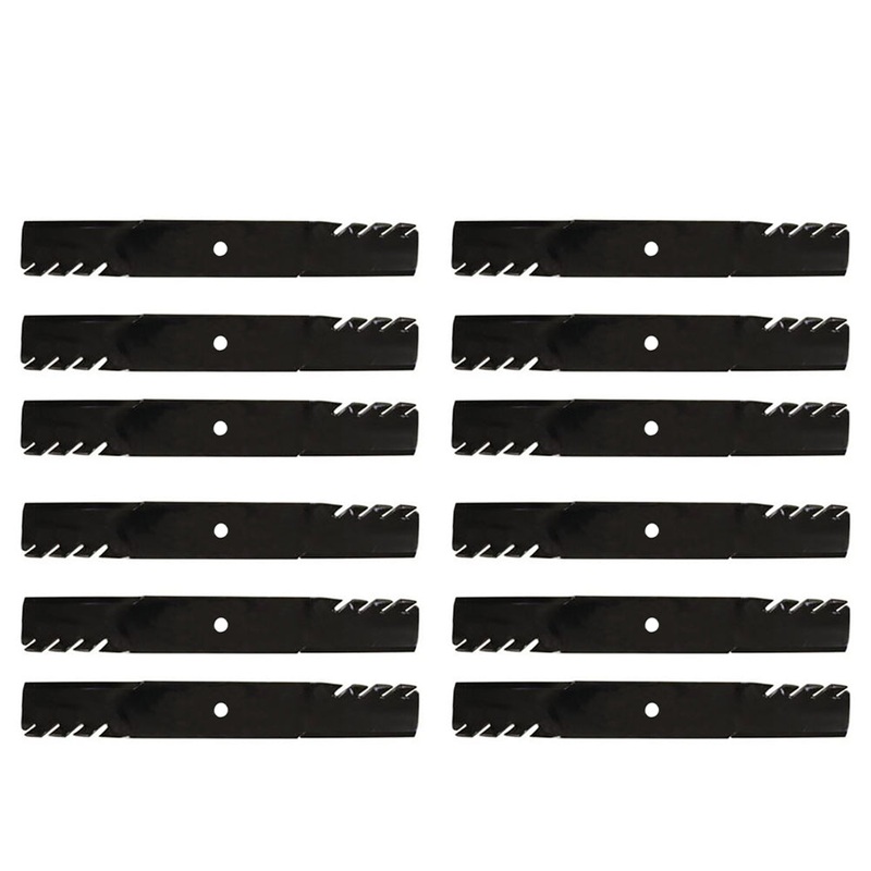 12PK 596-319 Fits Hi-Lift Blades for Hustler 60 Raptor SD Z Super Z XR-7"