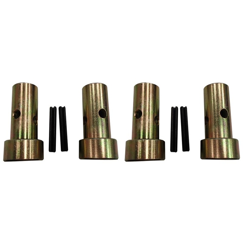2 Pairs of Fits CAT 1 Quick Hitch Adapter Bushings - 3 Pt Tractor Bushing Set