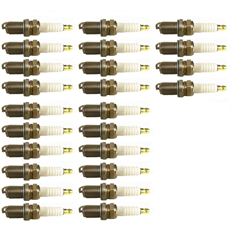 24 Spark Plugs RC12YC Dealer Shop Pack Fits Briggs Kohler Engines