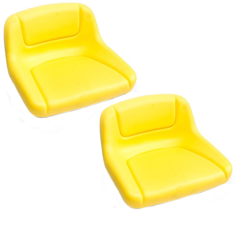 2PK Lawn Mower Tractor Seat Fits John Deere L100 L105 L107 L108 L110 L118 GY1220