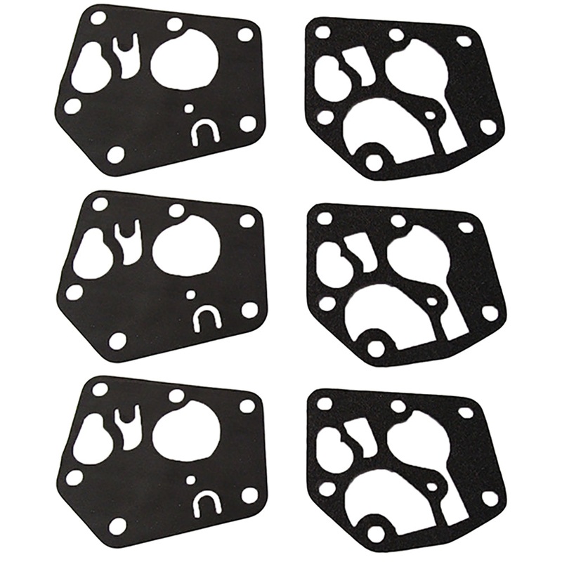 3x Carburetor Diaphragm Gasket B&S 795083 Fits Briggs and Stratton