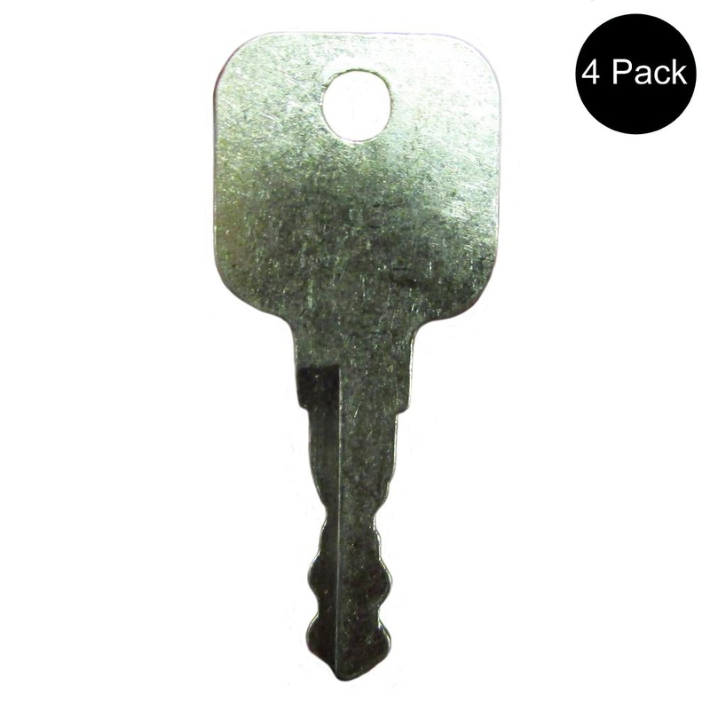 4 Pcs 14603 Stamped Key Fits Ford/New Holland Backhoe Models
