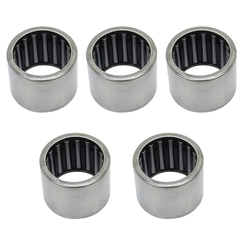 (5) B1212 3/4" Needle Roller Bearings Drawn Cup open bore 3/4"x1"x3/4"