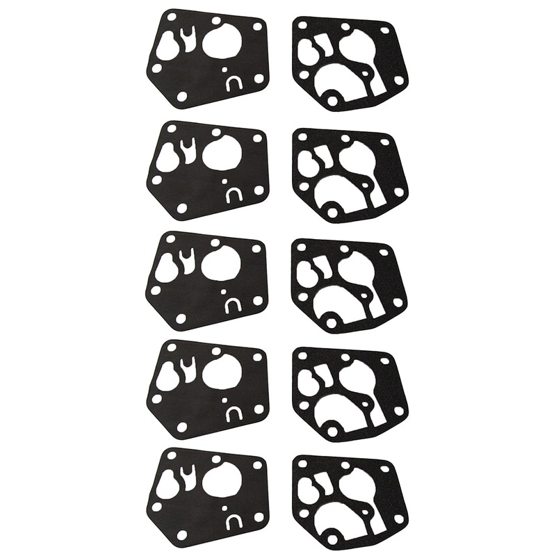 5 Pack Diaphragm & Gasket Set Fits B&S 495770, 795083, 520175, 7721