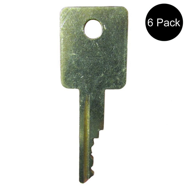 6 Cut Ignition Keys Fits Bobcat 751 753 763 773 863 873 883 963 Skid Steer L
