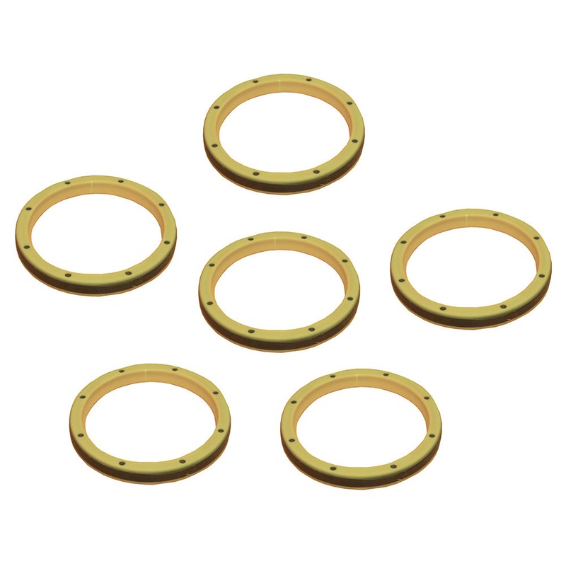 6- Link Pin Dust Seals Fits Caterpillar Fits CAT 980G 980H 966 442E 424BDH GLL55