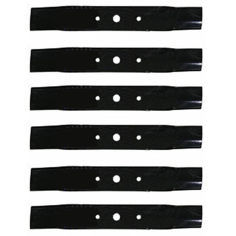 6 MOWER BLADES Fits John Deere MODEL L120 L130 w/ 48 CUT GX20250 GY20568
