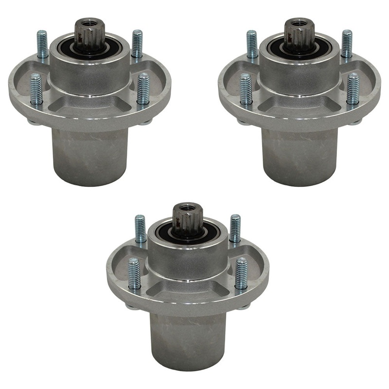 601804 3 Spindle Assemblys fits Hustler Sport Models