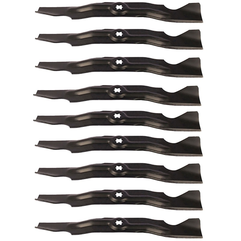 742-04053 Set of (9) Replacement 17.9" Lawn Mower Blades fits MTD Models