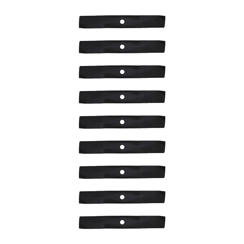 9 Lawn Mower Blades 48" Cut Fits John Deere M115495 M113517 M111522 M135589