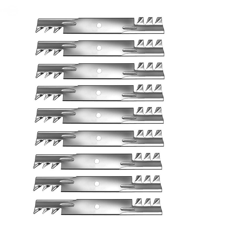 9 Pack Mulching Lawn Mower Blades Fits Ferris 61" Blade 96-347 5020842