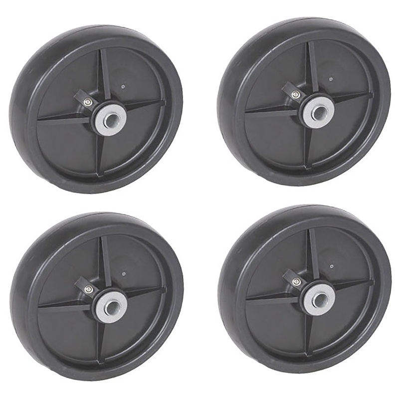 Four Fits John Deere 60" Mower Deck Wheels 425 445 455 755 855 AM107561