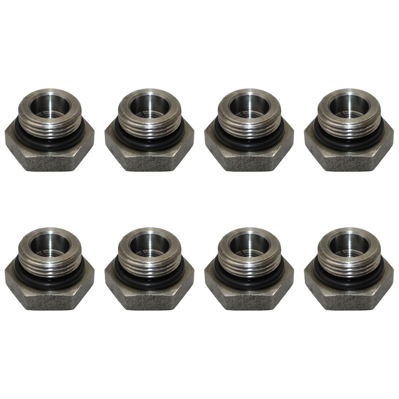 R45438 Pack of 8 Hydraulic Pump Piston Plugs Fits John Deere 3010 4010 5010 3020