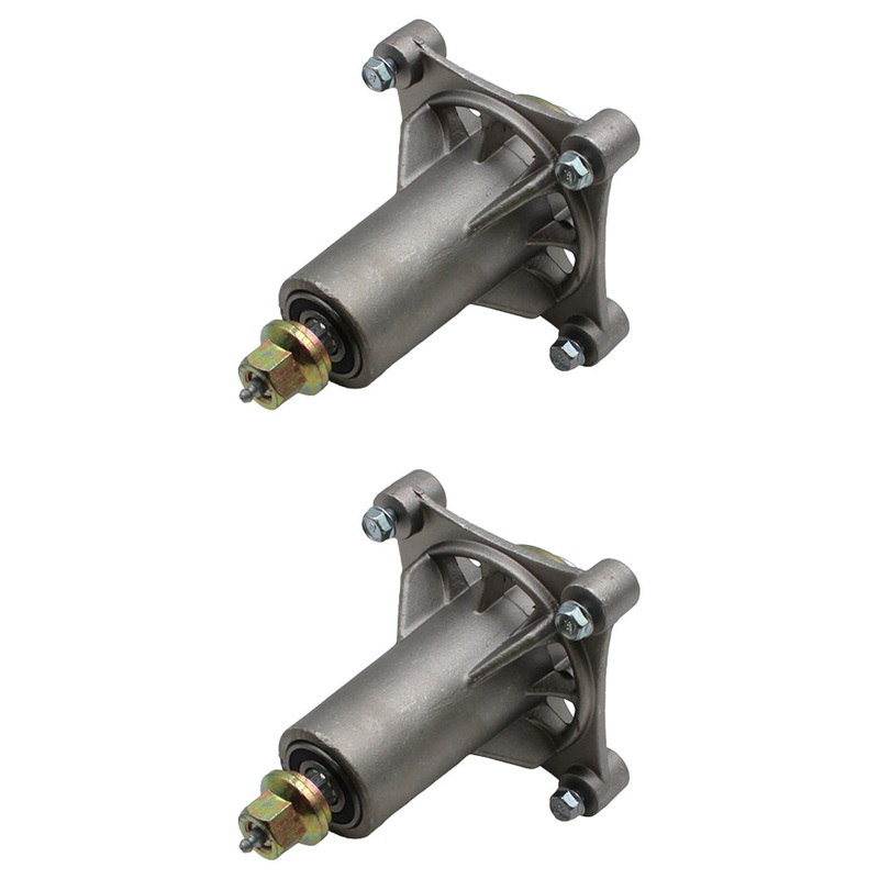Set of 2 for 187292 532187292 192870 Spindle Assy Includes Hardware Holes Tapped