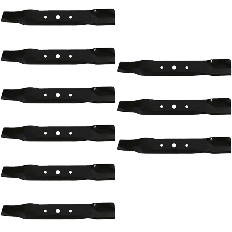 (Set of 9) XHT Mower Blade for 48" Cut Fits John Deere L120 L130 GX20250 GY20568